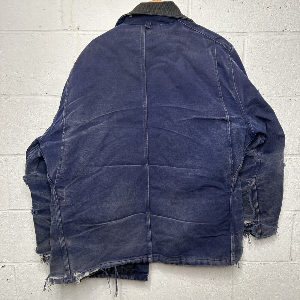 Vintage Carhartt Quilted Artic Jacket “Midnight Navy” C26 MDT - Picture 2 of 10